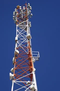 Multifunctional antenna 스톡 사진