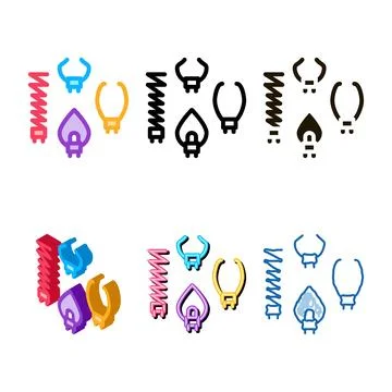 Multifunctional looks drain cleaning claw icon vector outline Stock Illustration
