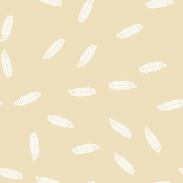 Multifunctional survival bracelet line vector seamless pattern Stock Illustration