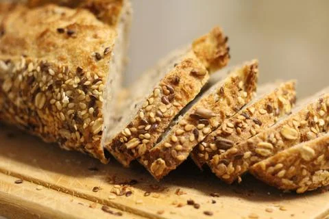 Multigrain Artisan Bread 2 Stock Photos