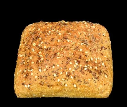 Multigrain ciabatta roll Stock Photos