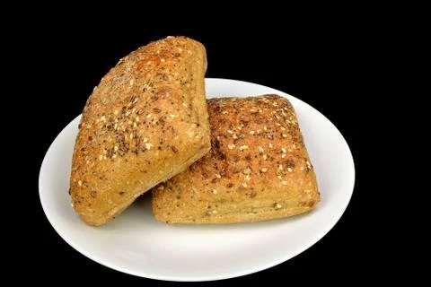 Multigrain Ciabatta rolls Stock Photos