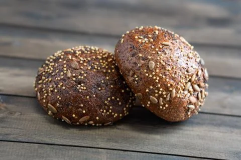 Multigrain Rolls Stock Photos