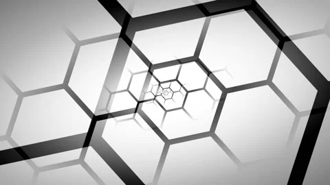 Multilayer black and white graphene structure under the microscope. Stock Footage 234590641