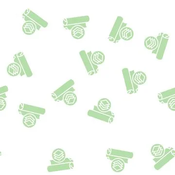 Multilayer fabric glyph seamless pattern Stock Illustration