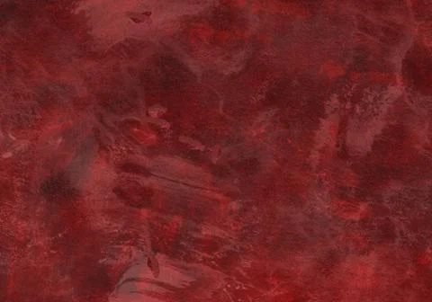 Multilayer grunge background. Fancy patterns, spots on a dark red backdrop Stock Illustration