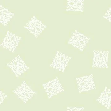 Multilayer neural network line seamless pattern 스톡 일러스트