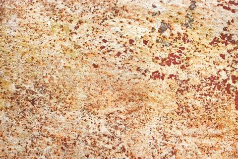 Multilayer painted old metal surface Stock Photos