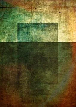 Multilevel Background Vignette Line Rectangle. Stock Illustration