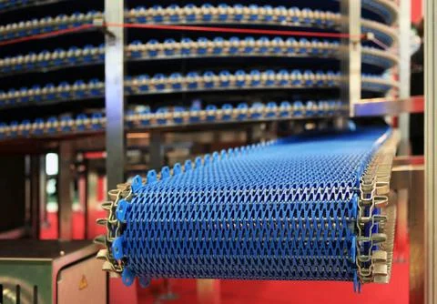Multilevel conveyor Stock Photos
