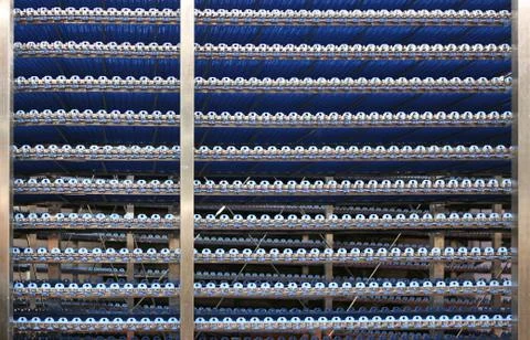 Multilevel conveyor Stock Photos
