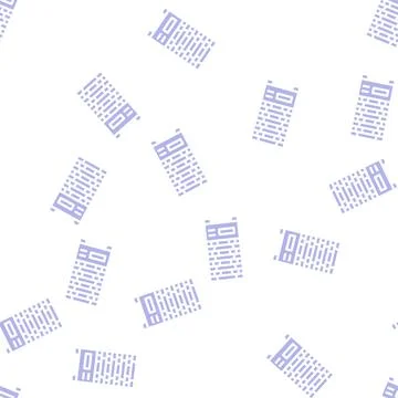 Multilevel vending machine glyph vector seamless pattern Stock Illustration