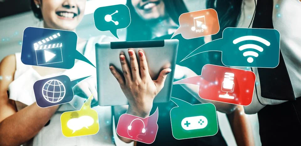 Multimedia and Computer Applications Concept uds Stock Photos