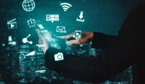 Multimedia and Computer Applications Concept uds Stock Photos