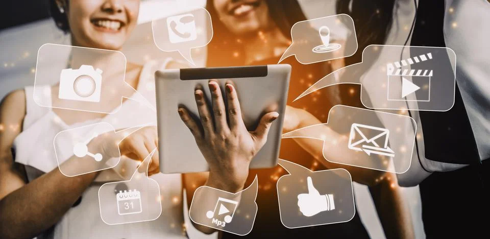 Multimedia and Computer Applications Concept uds Stock Photos