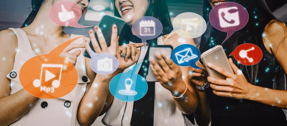 Multimedia and Computer Applications Concept uds Stock Photos