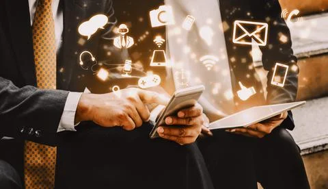 Multimedia and Computer Applications Concept uds 스톡 사진