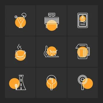 Multimedia , camera , user interface  , technology , summer , drink ,  food , イラスト素材