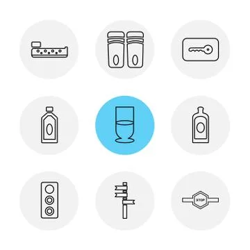 Multimedia , camera , user interface  , technology , summer , drink ,  food , イラスト素材