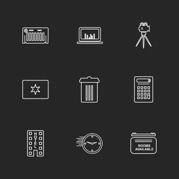 Multimedia , camera , user interface  , technology , summer , drink ,  food , イラスト素材