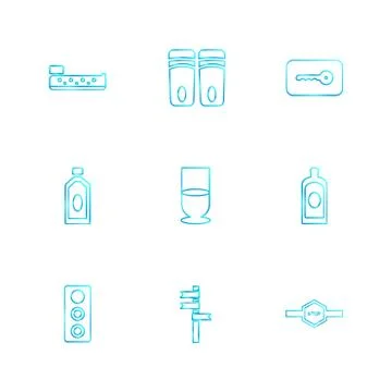 Multimedia , camera , user interface  , technology , summer , drink ,  food , イラスト素材