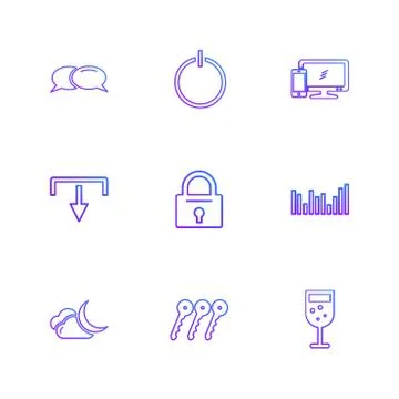 Multimedia , camera , user interface  , technology , summer , drink ,  food , イラスト素材