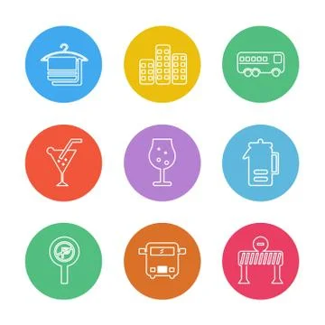 Multimedia , camera , user interface  , technology , summer , drink ,  food , Illustrazione stock