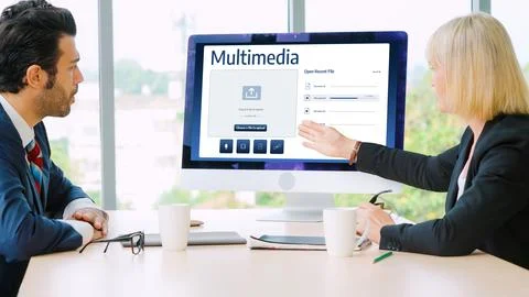 Multimedia cloud computing storage for uploading and store files online snugly 写真素材