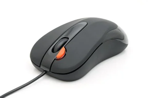 Multimedia computer mouse Stock Photos