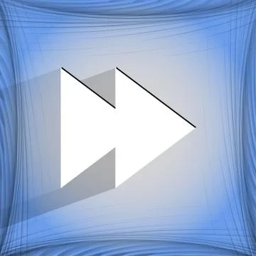 Multimedia control. Flat modern web design on a flat geometric abstract backg 스톡 일러스트