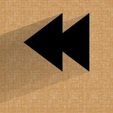 Multimedia control. Flat modern web design on a flat geometric abstract backgrou イラスト素材