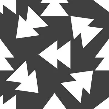 Multimedia control web icon. flat design. Seamless pattern. 库存插图