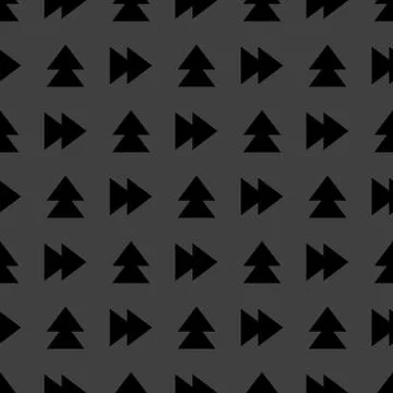 Multimedia control web icon. flat design. Seamless pattern. Stockillustratie