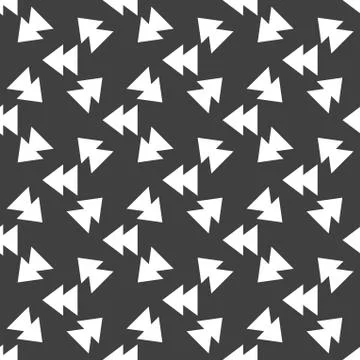 Multimedia control web icon. flat design. Seamless pattern. 스톡 일러스트