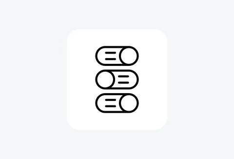 Multimedia extension  fully editable vector icon Stock Illustration