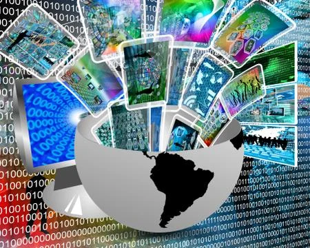 Multimedia Stock Illustration