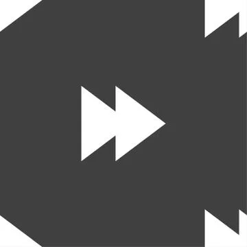 Multimedia sign icon. Player navigation symbol. Seamless pattern on a gray ba 스톡 일러스트