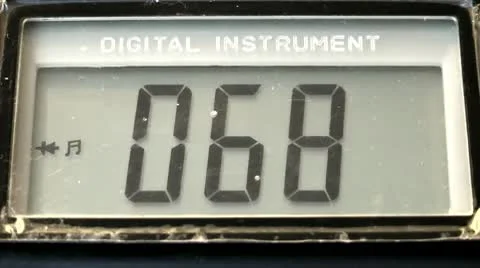 The multimeter display, shows check of diodes 動画素材 10576716