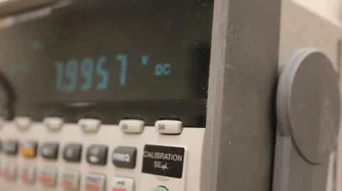 Multimeter Stock Footage 24708833