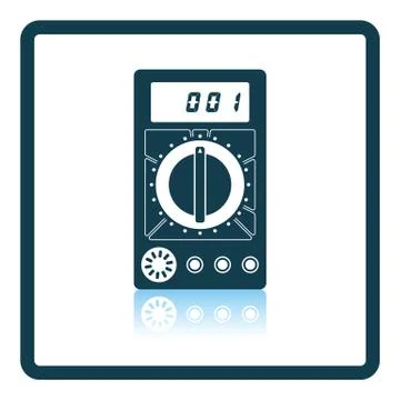 Multimeter icon Stock Illustration