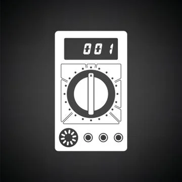 Multimeter icon Stock Illustration