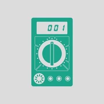 Multimeter icon Stock Illustration