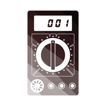 Multimeter Icon Stock Illustration
