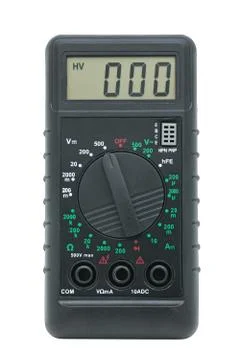 Multimeter for a measurement Stock Photos