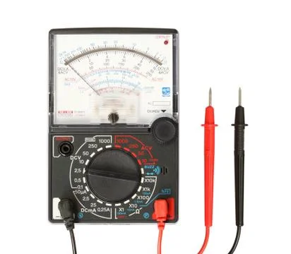 Multimeter with probe Stock Photos