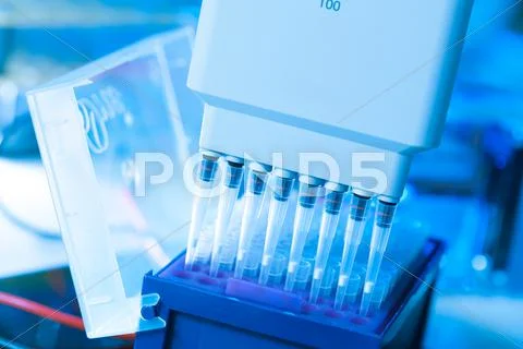 Multipipette Stock Photos