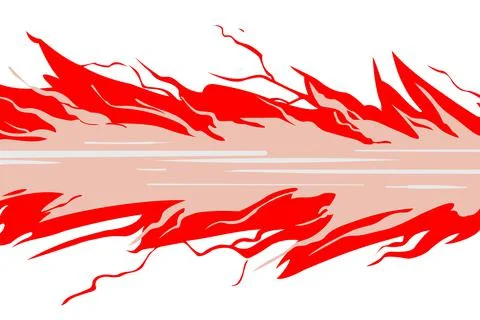 Multiplayer game kill scene or event background, vector illustration Stock Illustration