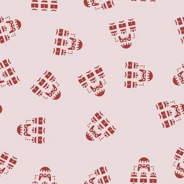 Multiplayer games game development glyph seamless pattern Stock Illustration