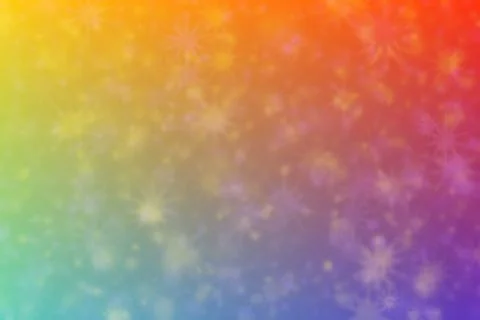 Multiple abstract defocused background, star shape bokeh pattern. Stock Illustration