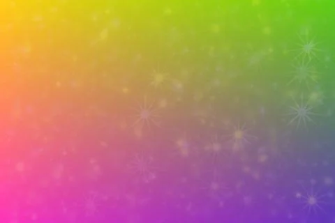 Multiple abstract defocused background, star shape bokeh pattern. Stock Illustration